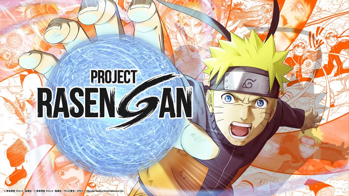 Наруто с расенганом на официальном ключевом визуале PROJECT RASENGAN, представленного на New York Comic Con 2026